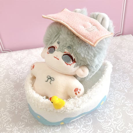 【ぬい服】ぬいぐるみ用お風呂セット　10~15cm用【推し活グッズ】