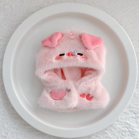 ぬい服　もこもこアニマル着ぐるみ　10cm用【推し活グッズ】