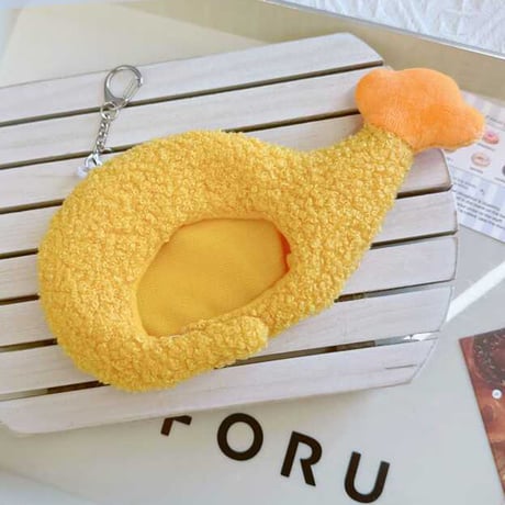 ぬいぐるみ用着ぐるみキャップキーホルダー【エビフライ・チキン】10~15cm用【推し活グッズ】