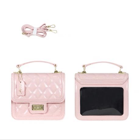 フェイクレザーキルティング痛バッグ【推し活グッズ】