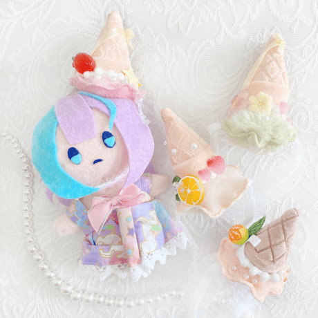 アイスクリーム型ヘッドバンド