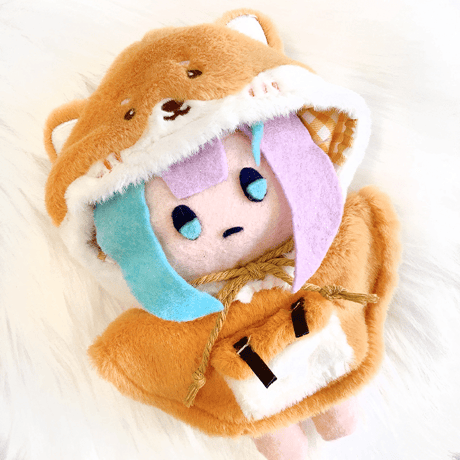 【ぬい服】ぬいぐみ用ポンチョ(15cm用)【推し活グッズ】