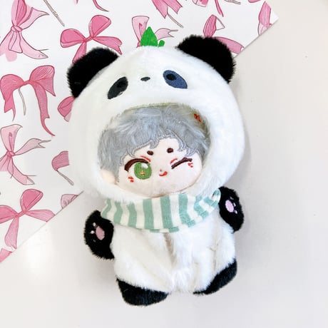 【ぬい服】ぬいぐるみ用スタイ付きアニマル着ぐるみ 10cm用【推し活グッズ】
