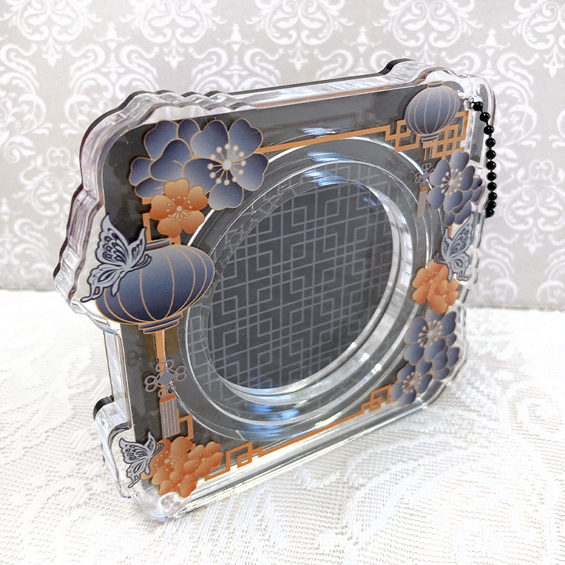 G.triGerオリジナル】アクリル缶バッジケース【中華】57mm・65mm