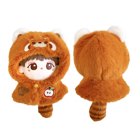ぬい服　もこもこアニマル着ぐるみ　10cm用【推し活グッズ】