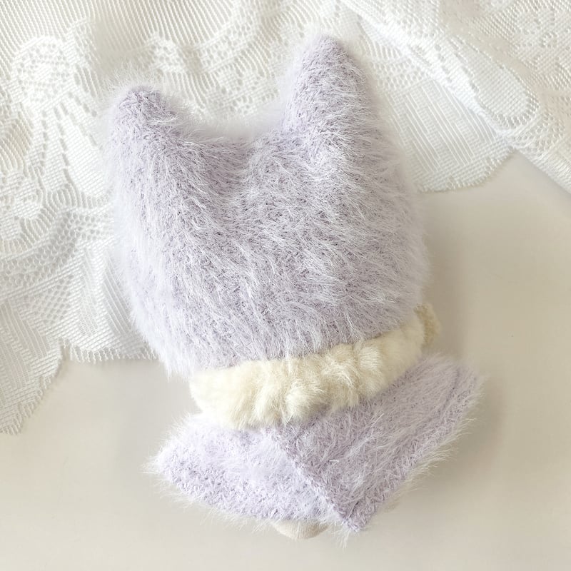 10cm 狼耳、狐耳 ベレー帽 悪魔マントぬい服 3セット×3種セット 10cm 狼耳、狐耳 ベレー帽 悪魔マントぬい服 3セット×3種セット 10cm