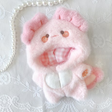 【ぬい服】もこもこアニマル着ぐるみ　10cm用【推し活グッズ】