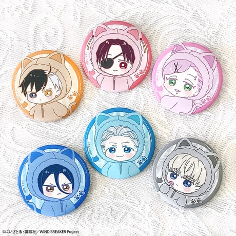 アニメ「WIND BREAKER」ロゼット&缶バッジセット