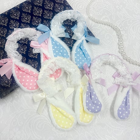 ぬいぐるみ用うさ耳カチューシャ(15~20cm用)