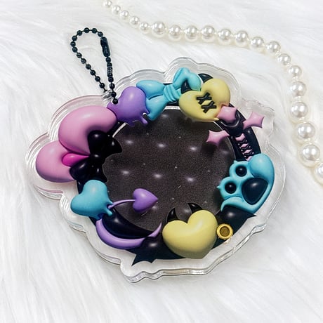 【G.triGerオリジナル 推し活グッズ】缶バッジ用アクリルフレーム 【ぷっくり】58mm用