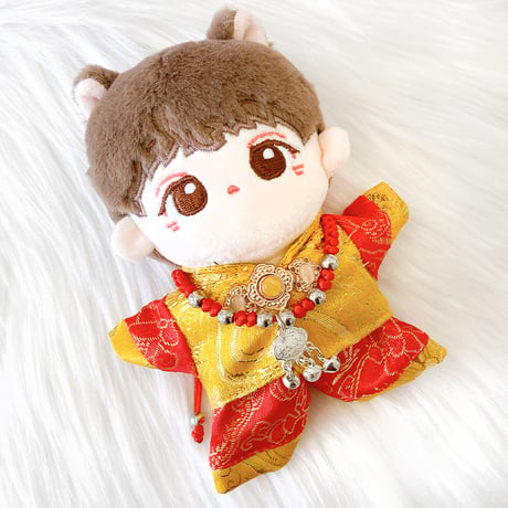 【ぬい服】ぬいぐるみ用チャイナ服 　10~15cm 用【推し活グッズ】