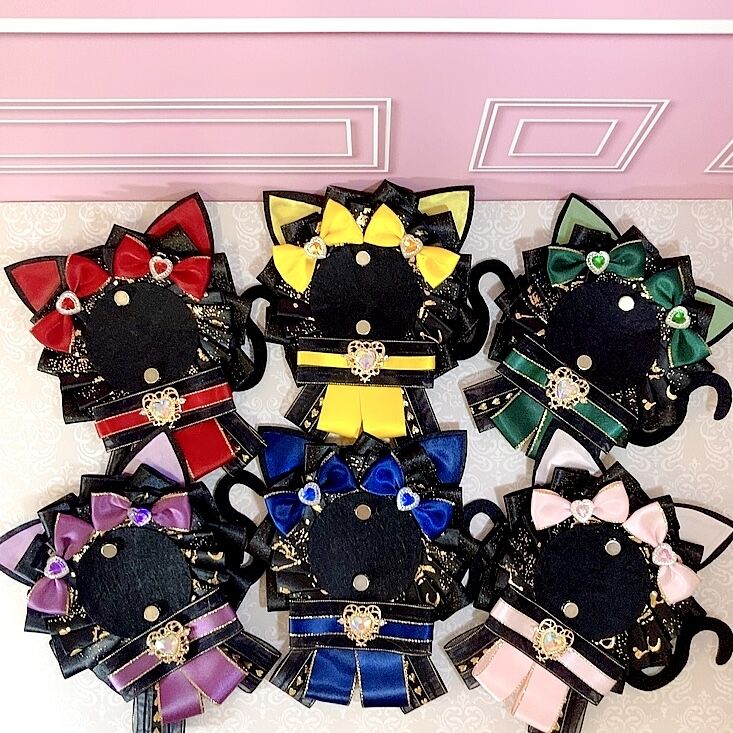 G.triGerオリジナル 推し活グッズ】猫耳付き 痛ロゼット【缶バッジ 痛