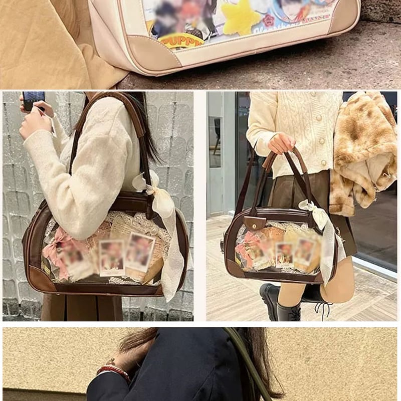 【超目玉】 soda薄荷茶】トレカケース付きアンティーク風痛バッグ【推し活 おもちゃ雑貨・手品