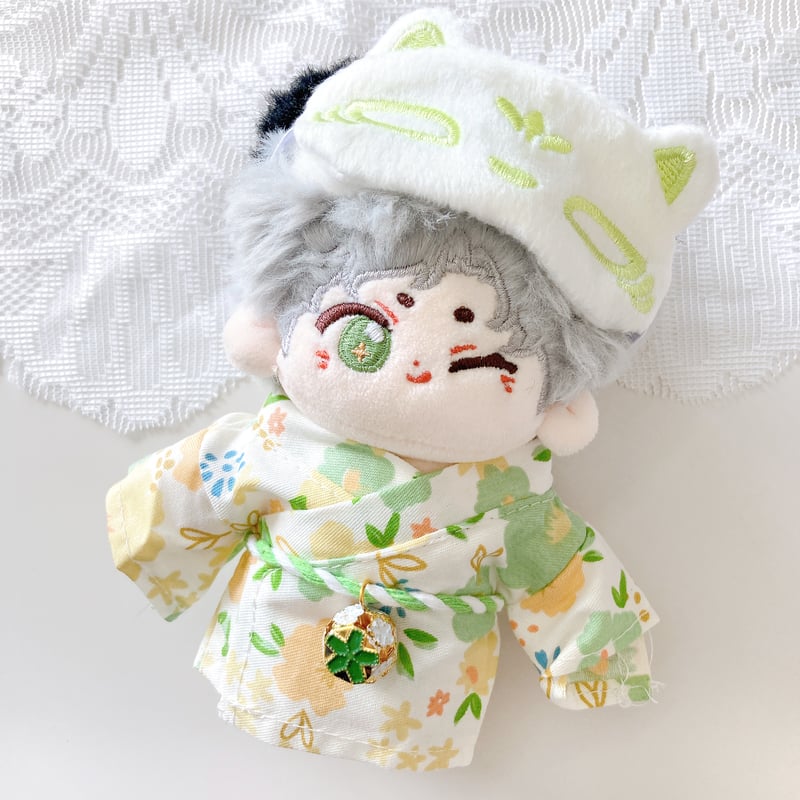 ぬい服】和装セット(浴衣&帯&狐面セット) 10cmぬいぐるみ用 | G.triGer