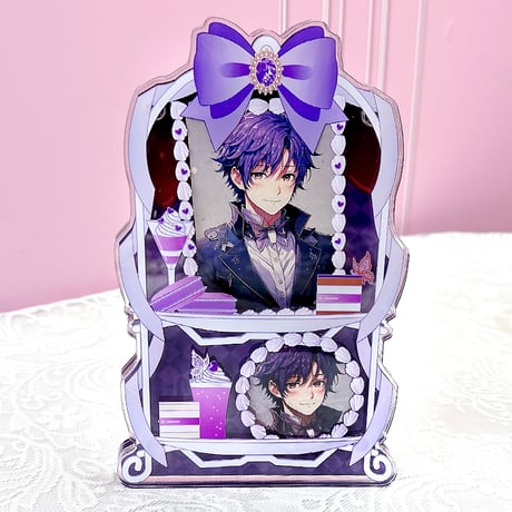 【G.triGerオリジナル 推し活グッズ】アクリルフレーム【アフタヌーンティー】 缶バッジ・カード用