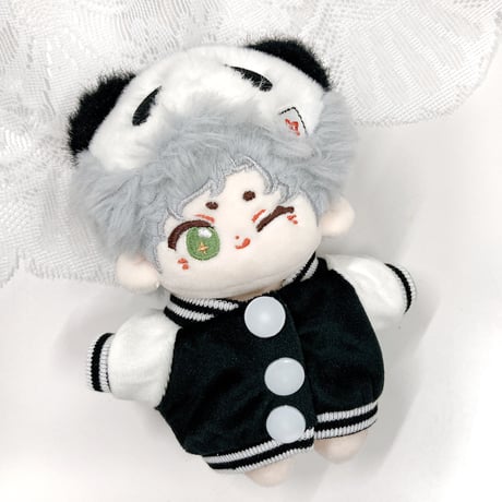 【ぬい服】ストリート・スタジアムブルゾン　10cmぬいぐるみ用