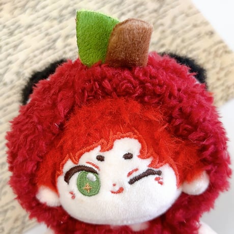 ぬい服　もこもこフルーツ着ぐるみ　10cm用【推し活グッズ】