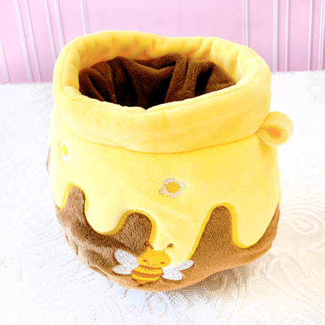 【ぬいバッグ】【ぬい服】ぬいぐるみ用はちみつ壺バッグ 15cm～20cm用【推し活グッズ】