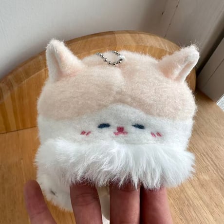 【ぬい服】 10cm ぬいぐるみ用 もこもこフード付きポンチョ