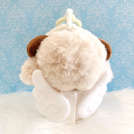 【ぬい服】天使の輪&羽付きワンピース　10cm用【推し活グッズ】