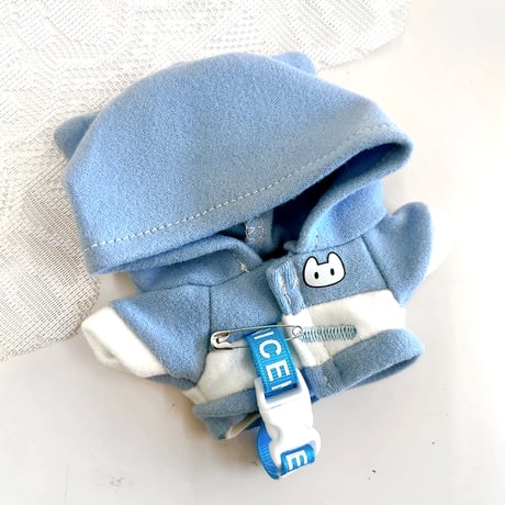 【ぬい服】アニマルパーカー　10cm用