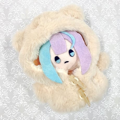 【ぬい服】ぬいぐるみ用 着ぐるみ/15~20cm用 もこもこ
