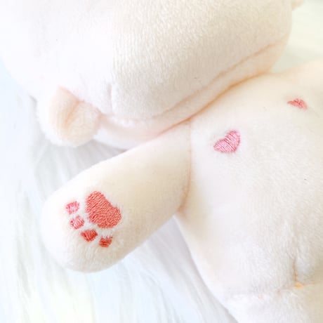 推しぬい 韓国ぬい風ボディ 15cm　肉球　刺繍【推し活グッズ】