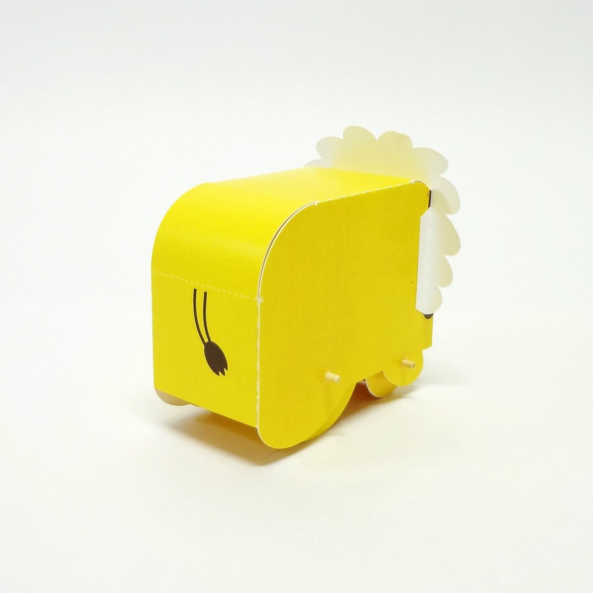 ペーパークラフト アニマルレーサー ライオン | Q-CAP STORE