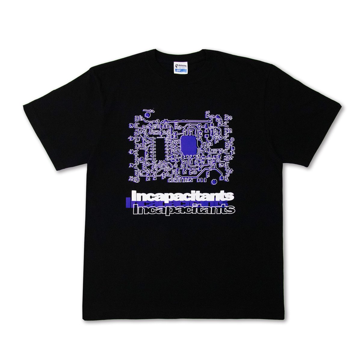 アルケミーレコード復刻Tシャツ ”インキャパシタンツ” | TANG DENG Co