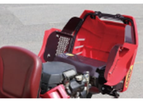 キャニコム　乗用草刈機 　CMX2408HC　4WD　フルーティーまさお　【大型商品・北海道限定販売】