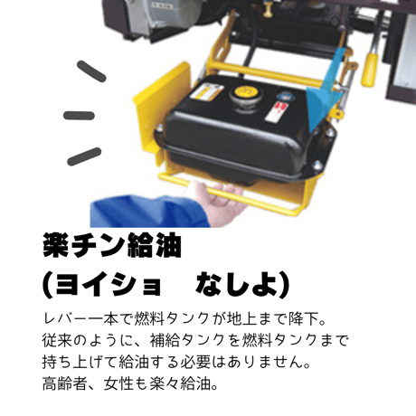 キャニコム　小型特殊自動車　J71CDPHS　下町小町シオン