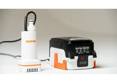 工進水中ポンプ　SSP-1820　充電式