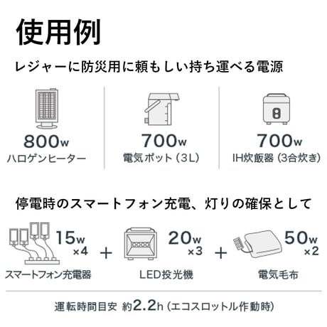 ホンダ　正弦波インバーター発電機　EU9iGB（エネポ）　カセットボンベ式