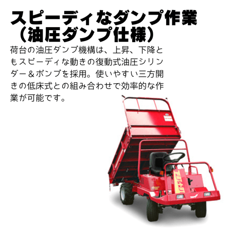 キャニコム　小型特殊自動車　J81DPS　下町小町AWD