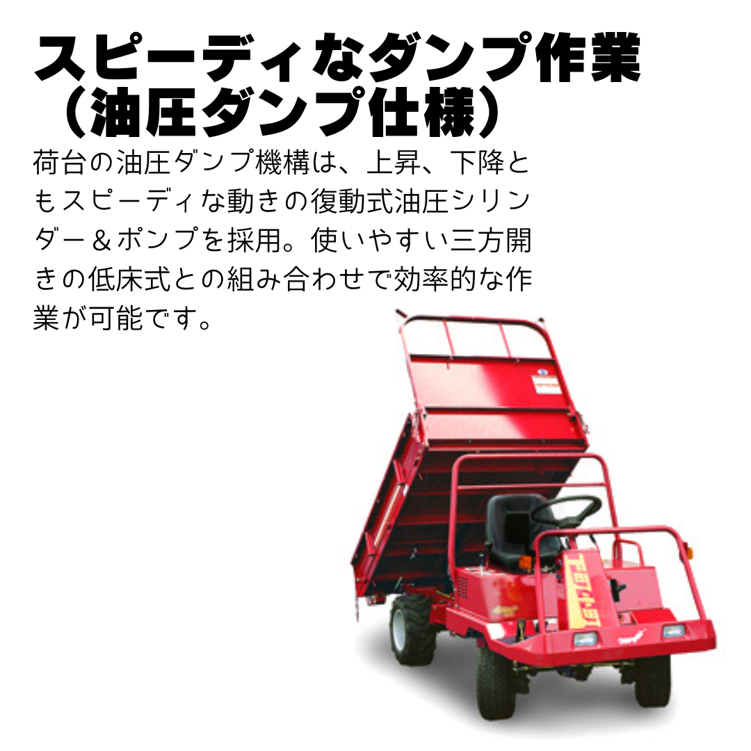 キャニコム 小型特殊自動車 J81DPS 下町小町AWD | イワサSTORE