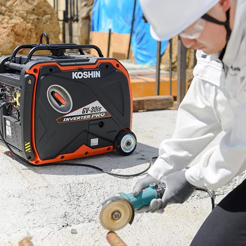 KOSHIN インバーター発電機 GV-30is | イワサSTORES KOSHIN インバーター発電機 GV-30is | イワサSTORES