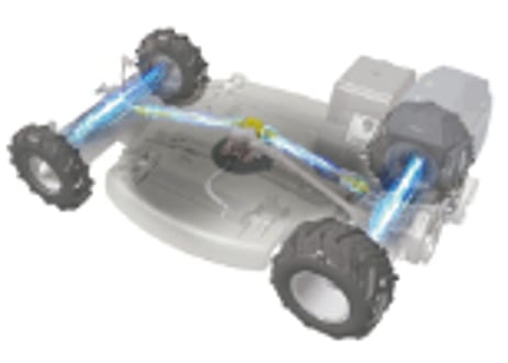 キャニコム　乗用草刈機 　CMX2408HC　4WD　フルーティーまさお　【大型商品・北海道限定販売】