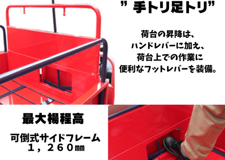 キャニコム　運搬車　BK67CTLDPS　油圧リフト　乗用クローラ　みなみの春…お