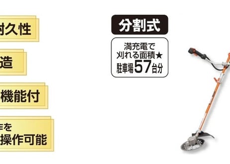工進　草刈機　PBC-3650　充電式