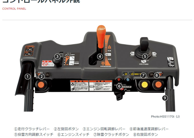 ホンダ除雪機 小型 HSS1170i-J 家庭用 ハイブリット 北海道・青森配達