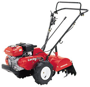Honda Lucky Boy 耕運機 4ストローク 赤 ロータリー式小型耕うん機「ラッキーボーイ FU400」を新発売