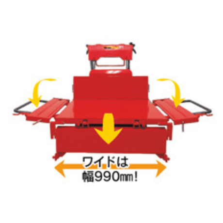 キャニコム　運搬車　BH42LTWDS（セル付き）　箱型三方開ワイド仕様　クローラ　ピンクレディヒラリー