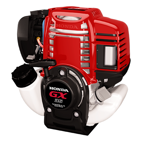 値下げ！国内本物ホンダ4ストロークGX35エンジン　タンクガード付き新品未使用品 値下げ！国内本物ホンダ4ストロークGX35エンジン タンクガード