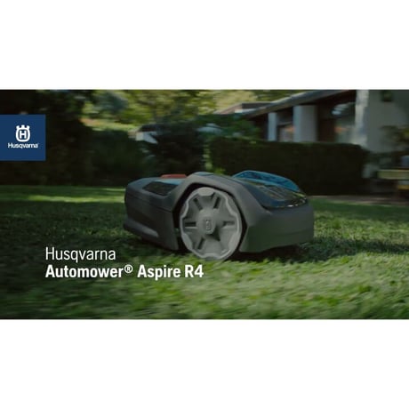 【特別予約セット企画】ハスクバーナ　オートモア　aspire R4 　ロボット芝刈機  +設置ｓキット+キワ刈機