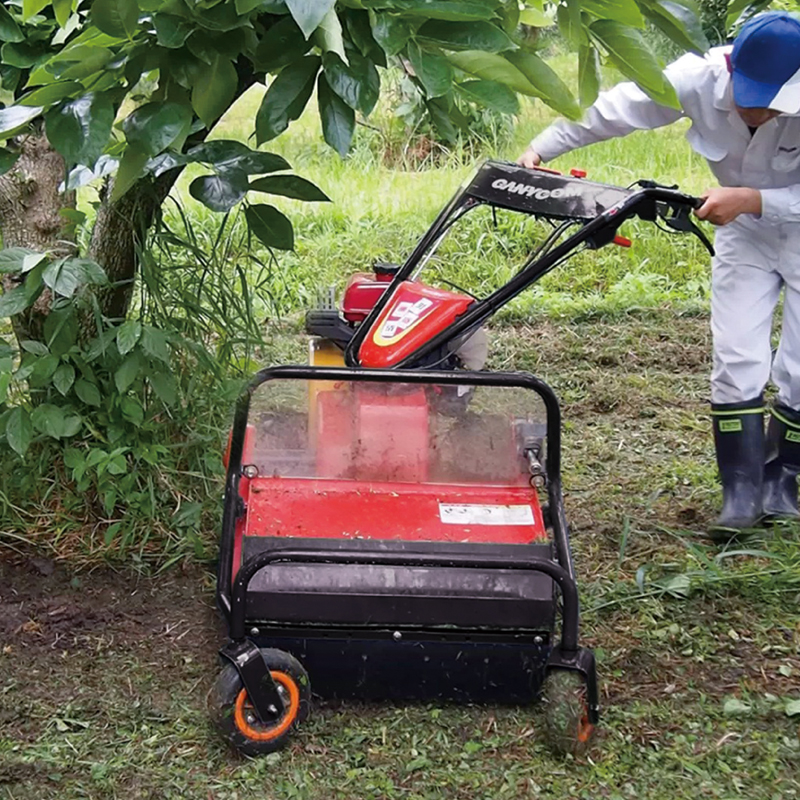 キャニコム 草刈機 MH60 ハンマーナイフモア 歩行型 『男働盛清