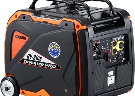 KOSHIN インバーター発電機 GV-30is 展示在庫品 法人限定販売 | イワサ