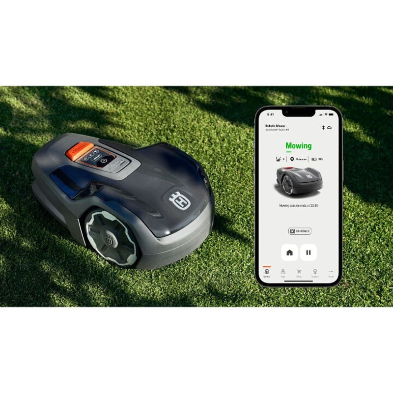 ロボット芝刈機（オートモア） Automower™ Aspire™ R4 ハスクバーナ Automower™ Aspire™ R4 ロボット芝刈機 | Husqvarna JP