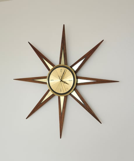 Sunburst Clock