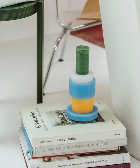 CANDL STACK 03  Yellow&Blue