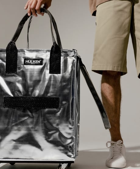 HULKEN BAG SILVER ハルケン ローリングトート バッグ